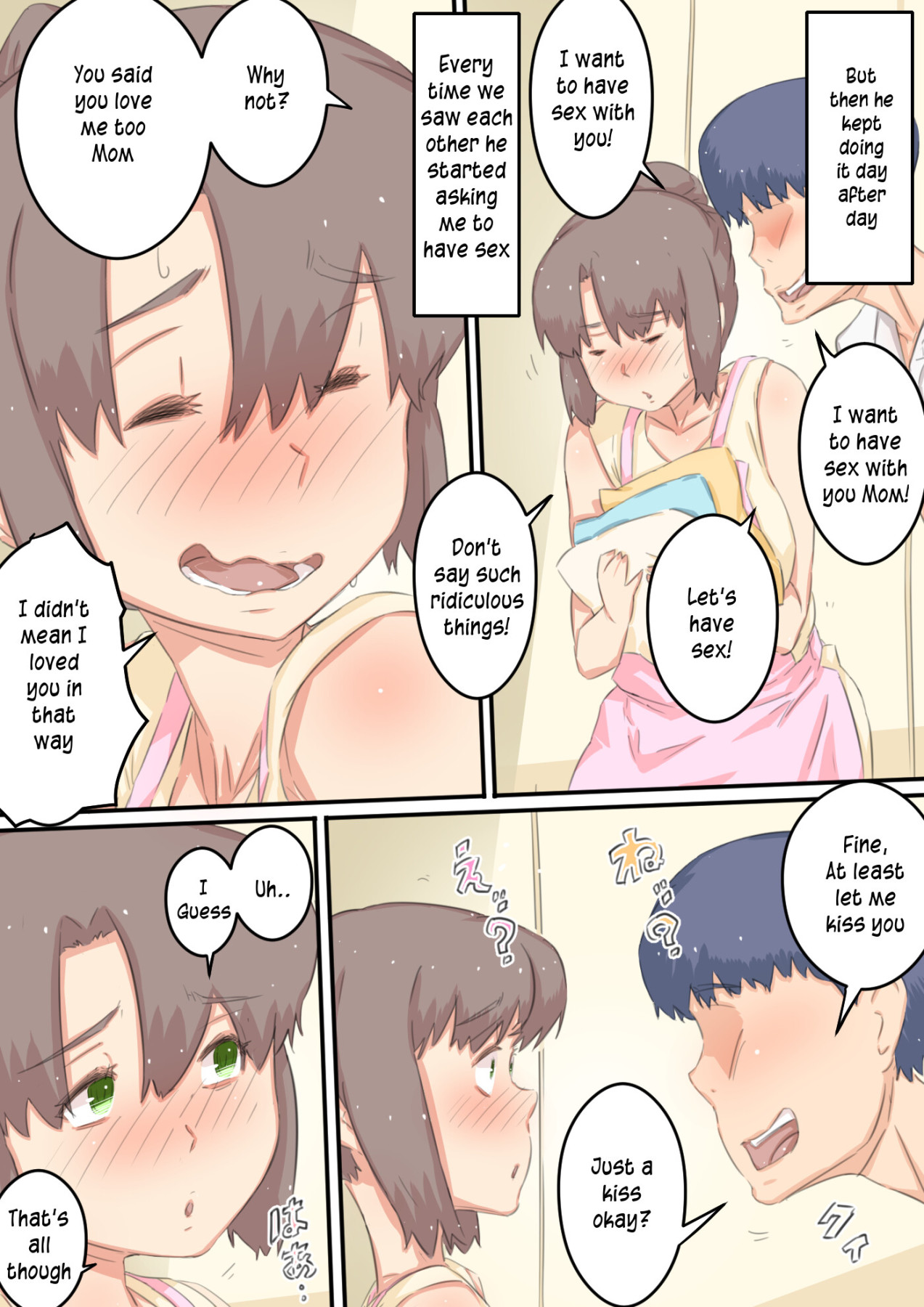 Hentai Manga Comic-My Home Life That Led to Me Carrying My Son's Child-Read-5